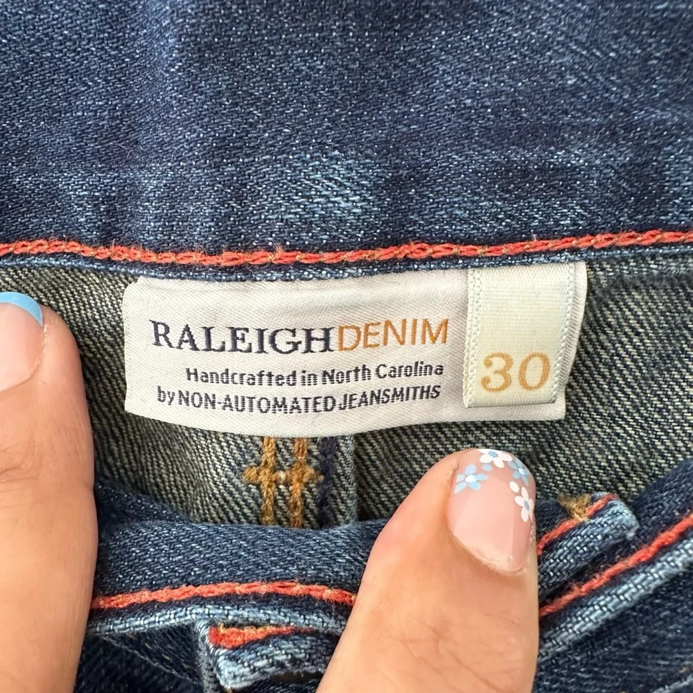 Men's Raleigh Denim Straight Jeans - Blue - Picture 10 of 14
